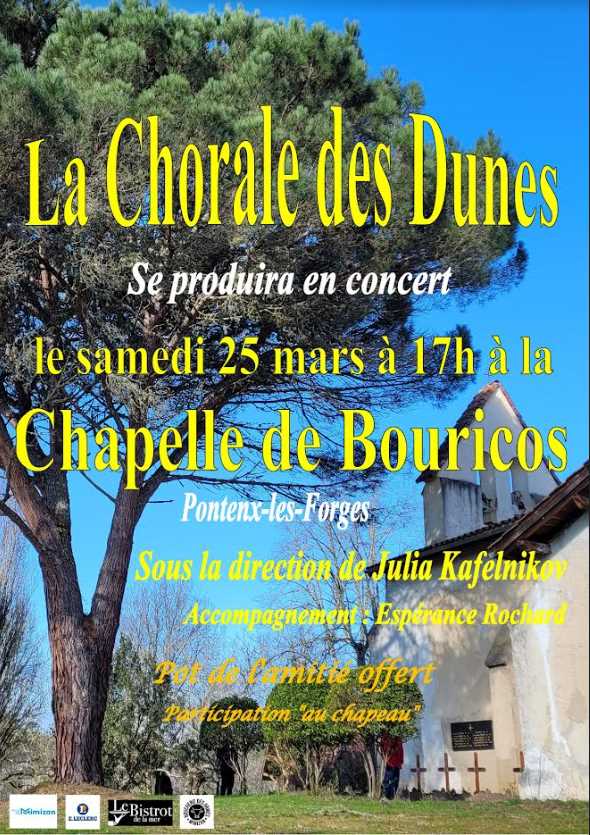 Chorale des Dunes à Bouricos